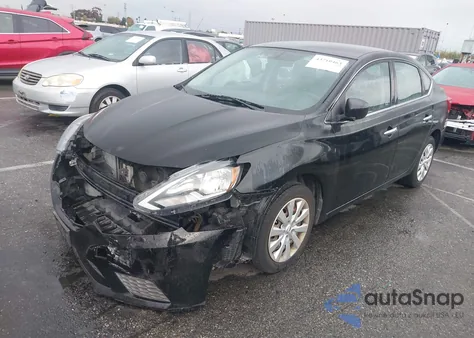 2016 Nissan Sentra Sv from USA, damaged, VIN 3N1AB7AP2GL657921